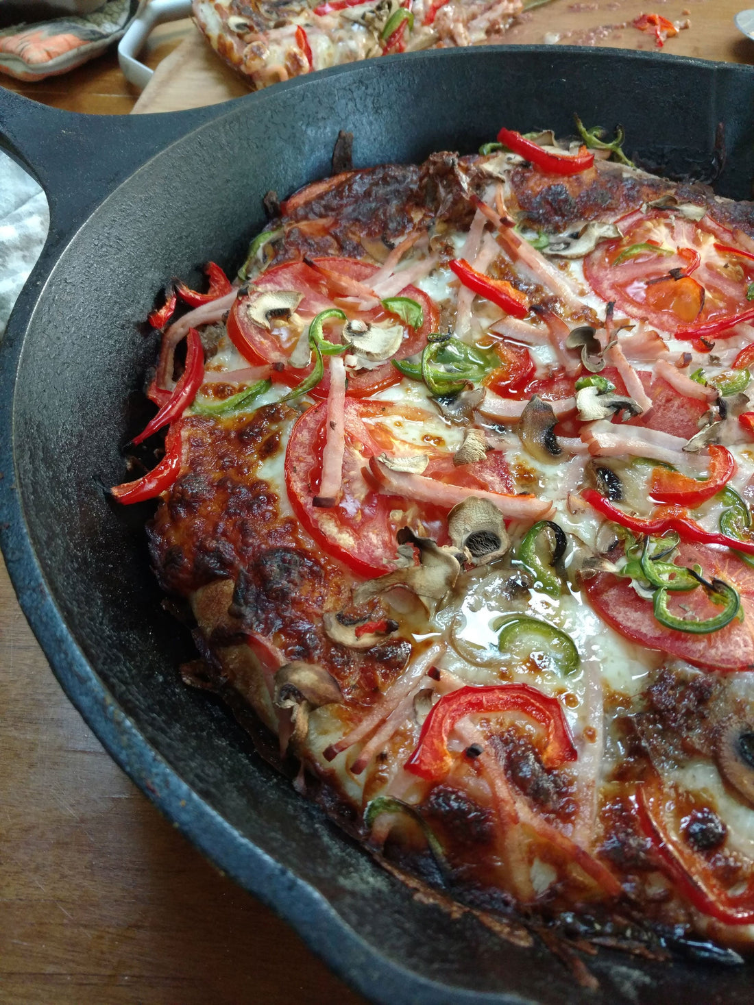 Cast Iron Skillet Pizza Recipe