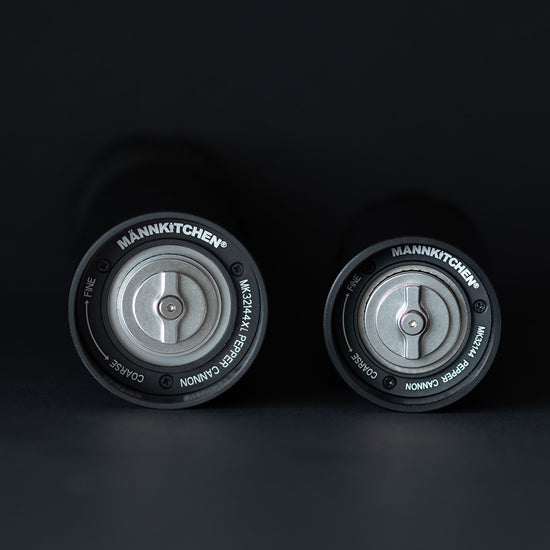 XL MANNKITCHEN Pepper Cannon - Professional Grade High Output Pepper Mill for Commercial Kitchens and Restaurants