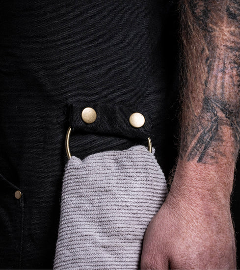 Adjustable Heavy Duty Canvas Apron with Pockets