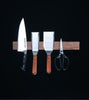 18 Inch Extra Powerful Magnetic Knife Strip-Natural Black Walnut with Rare Earth Neodymium Magnets