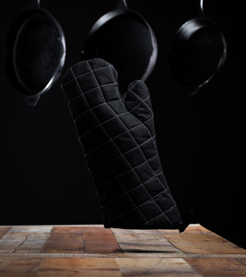 Extra Large Professional Oven Mitt for Big Hands